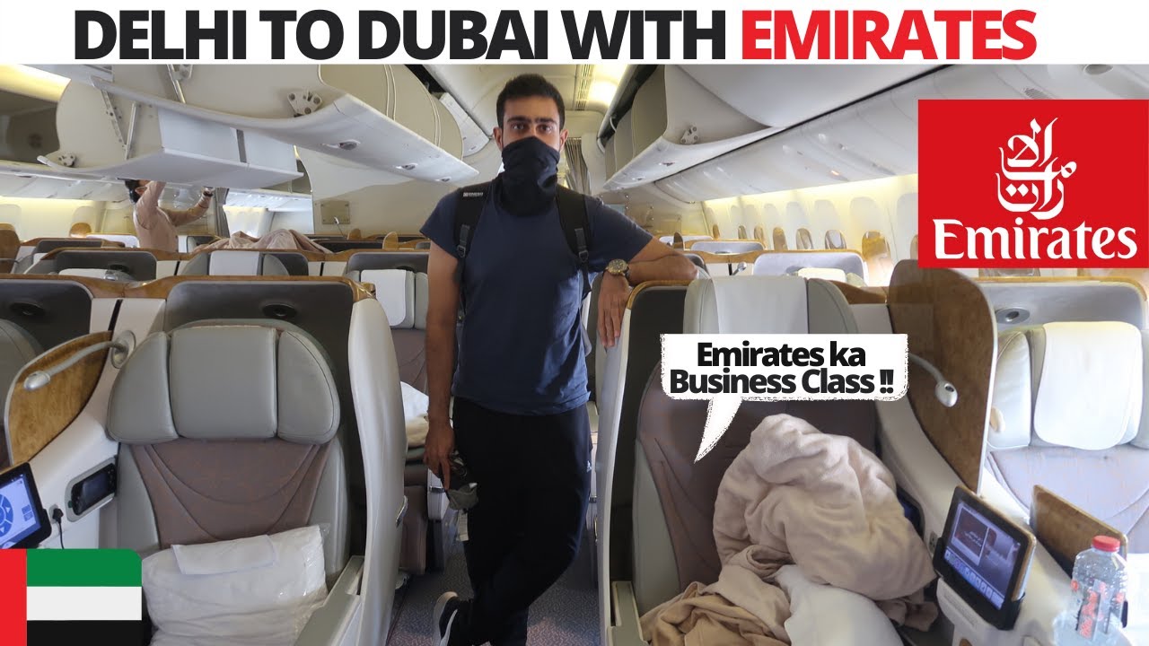 Delhi To Dubai with EMIRATES 🇦🇪