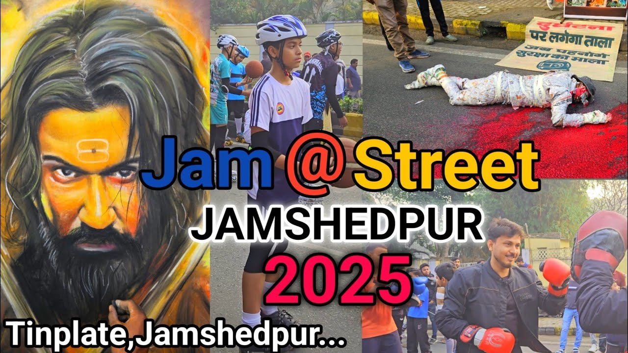 Jam Street Jamshedpur 2025 | Jam Street 2025 | Vlog | ये क्या हो गया jam@street मे😱