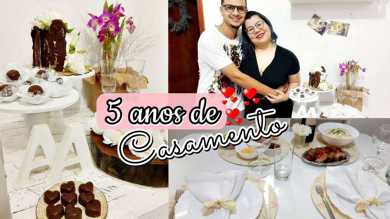 Bodas de Madeira - Decoração Simples ❤🌿