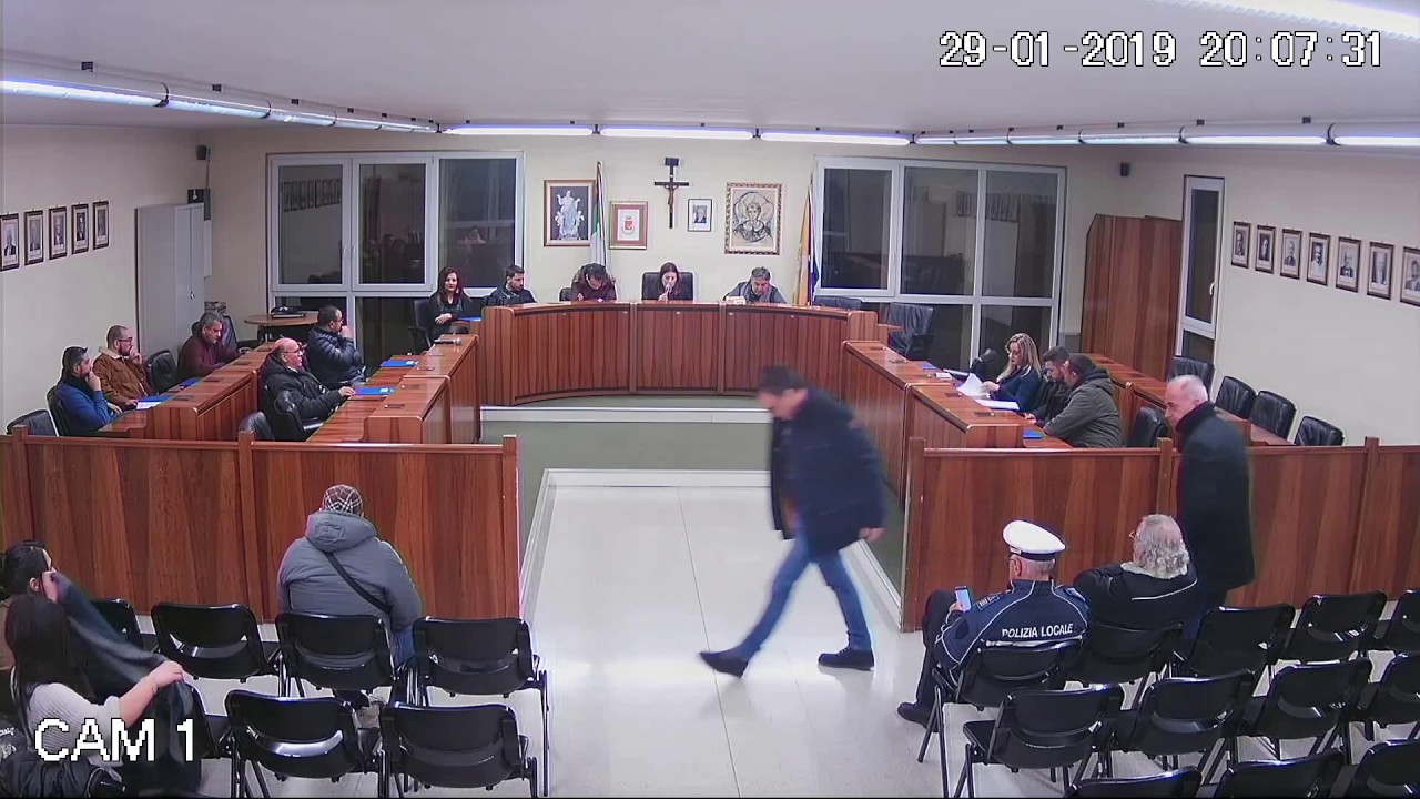 Consiglio Comunale del 29 gennaio 2019