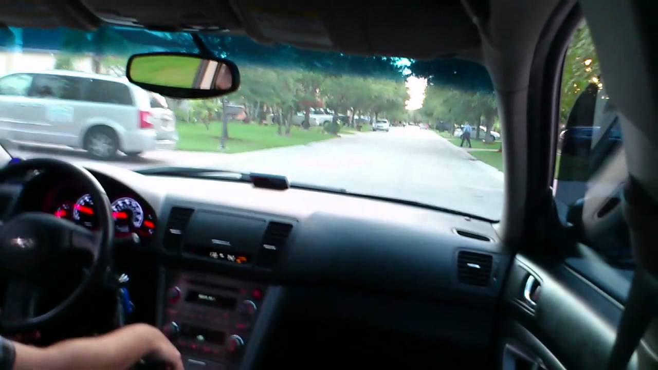 Legacy GT exhaust sound - No mufflers