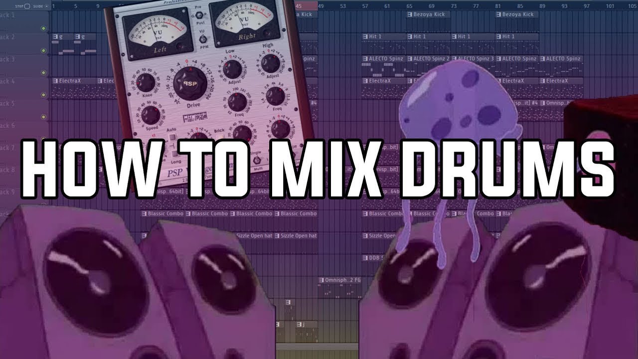 HOW TO MIX DRUMS! | FL Studio Mixing Tutorial | @cashgang