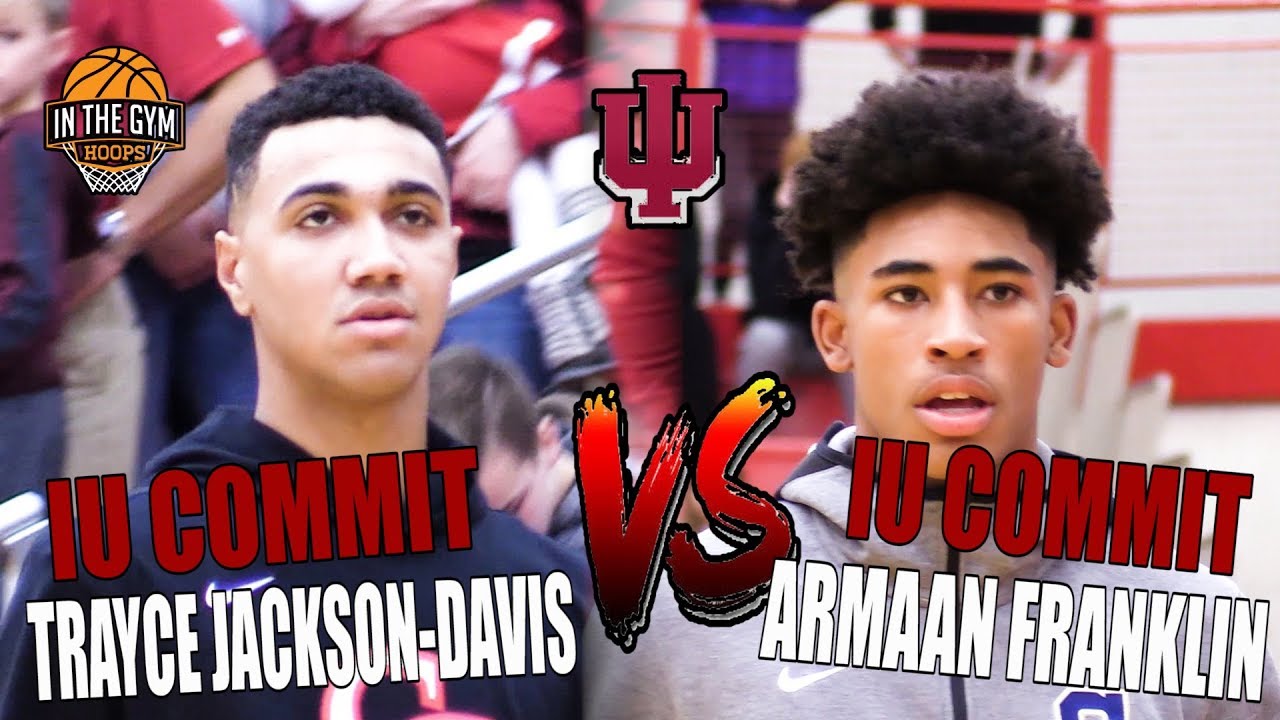 Cathedral High school IU Commit Armaan Franklin vs (NEW) Center Grove IU Commit Trayce Jackson-Davis