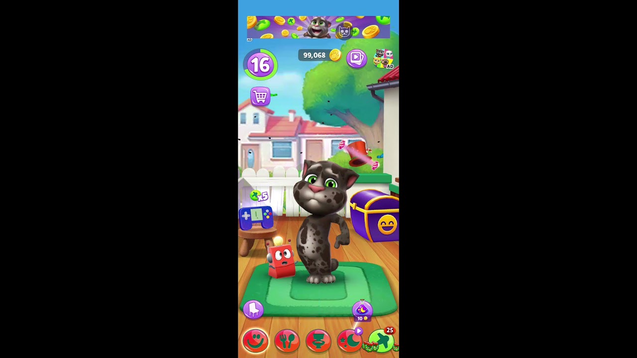 talking Tom 🤣 funny mood