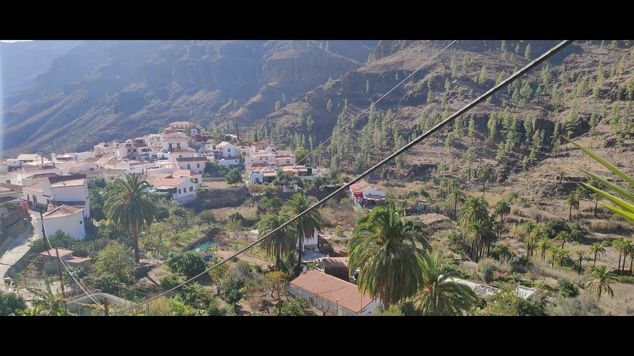 Gran Canaria - Fataga/Гран Канария - Посёлок Фатага.