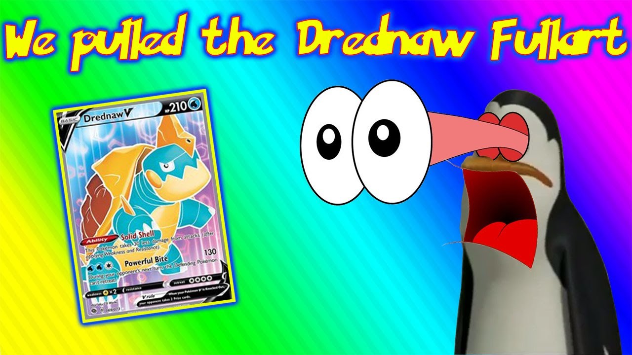 We pulled a Drednaw Full Art!!