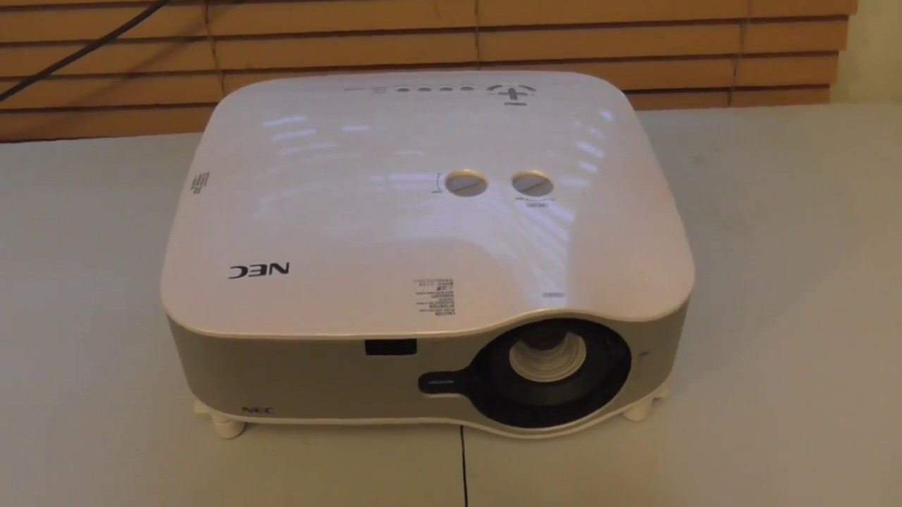 Got A Used NEC Projector For Free