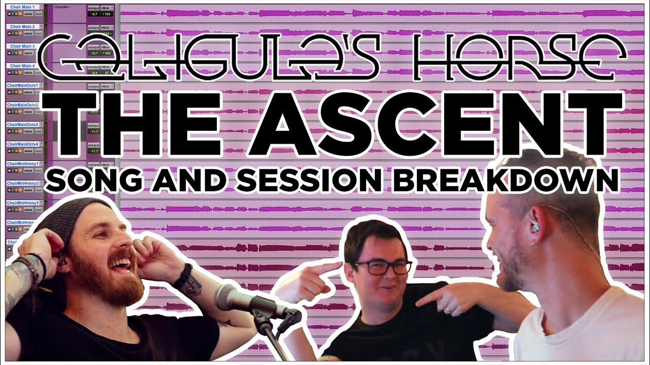 How many vocal tracks? Caligula's Horse deep dive into The Ascent