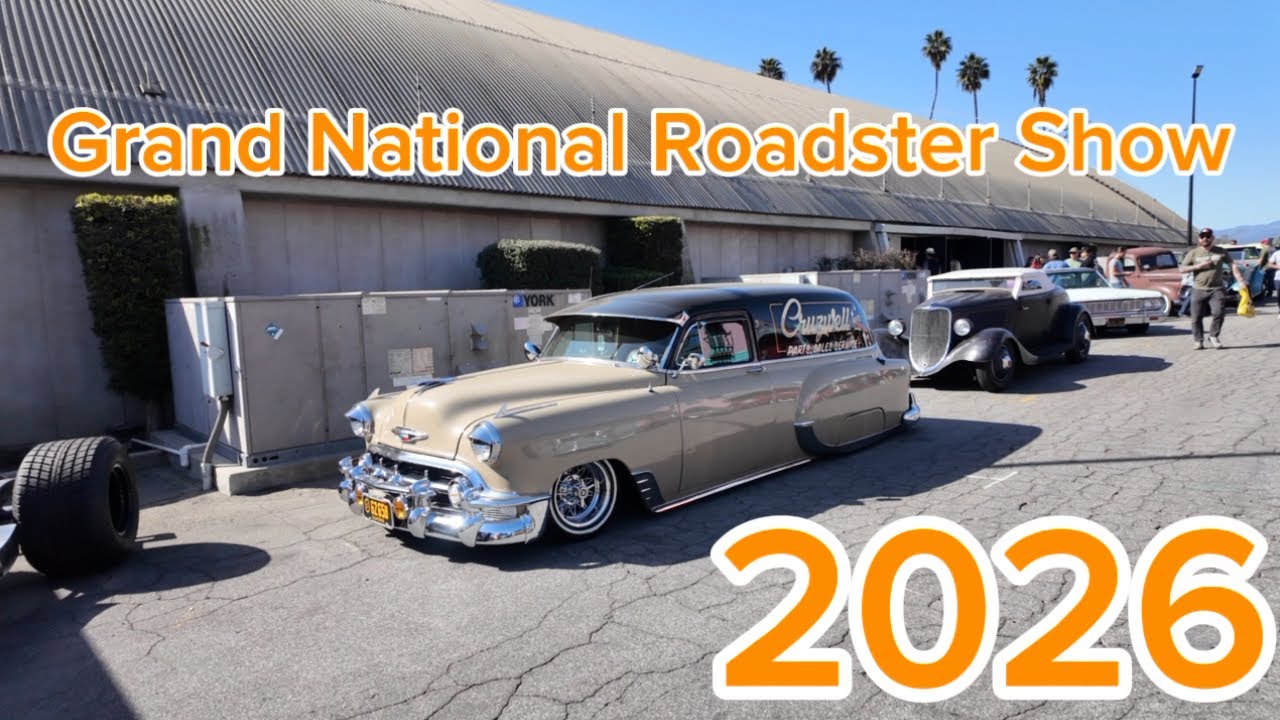 ￼GRAND NATIONAL ROADSTER SHOW 2026 w Cruzwell TV!!! 
