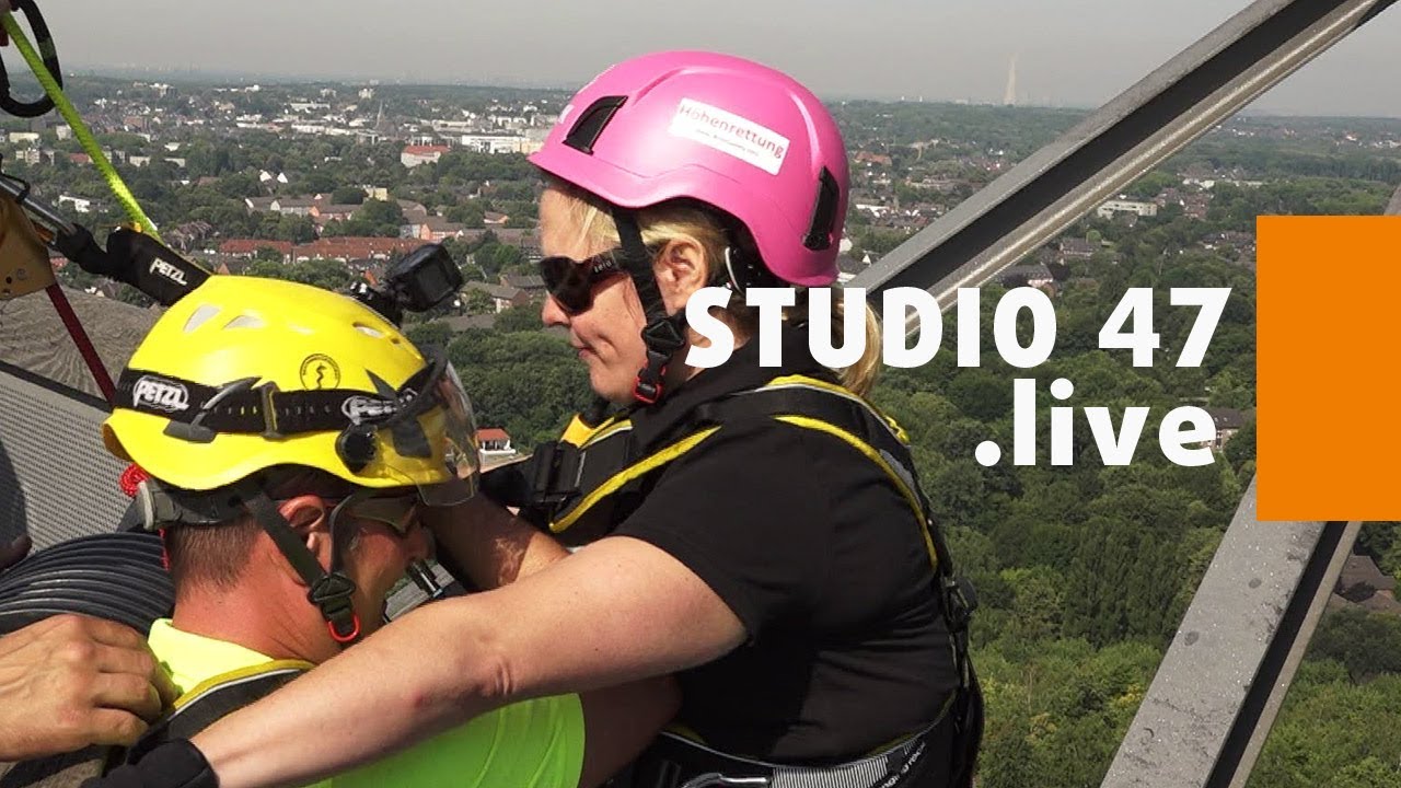 STUDIO 47 .live | EINBLICKE IN DIE AUSBILDUNG ZUR HÖHENRETTERIN