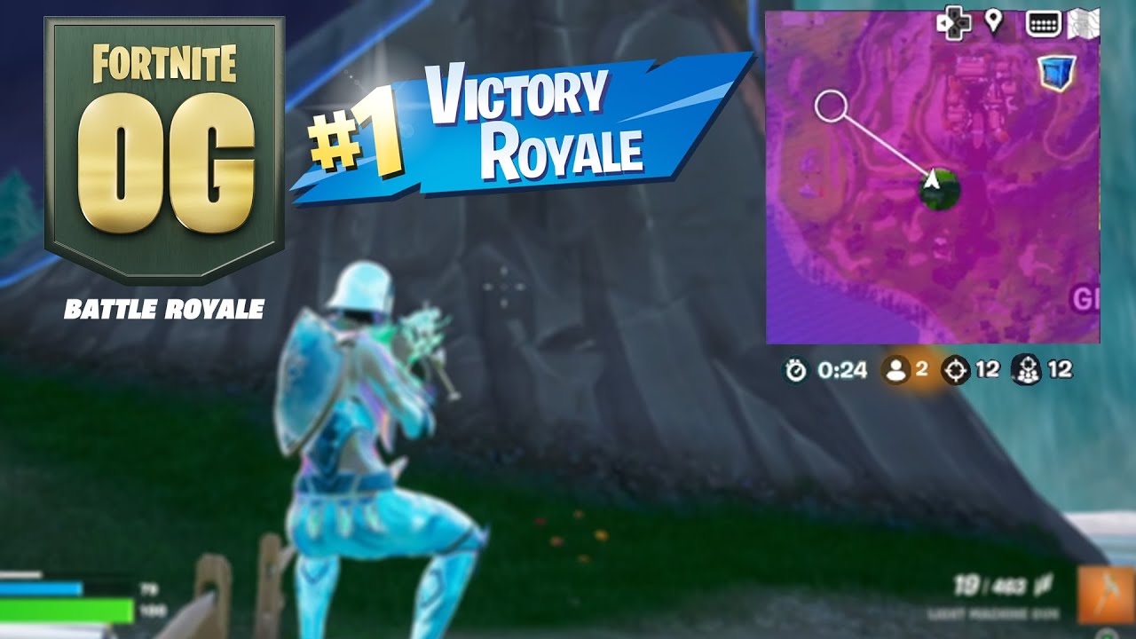 12 Kill Solo Win In OG Fortnite Battle Royale