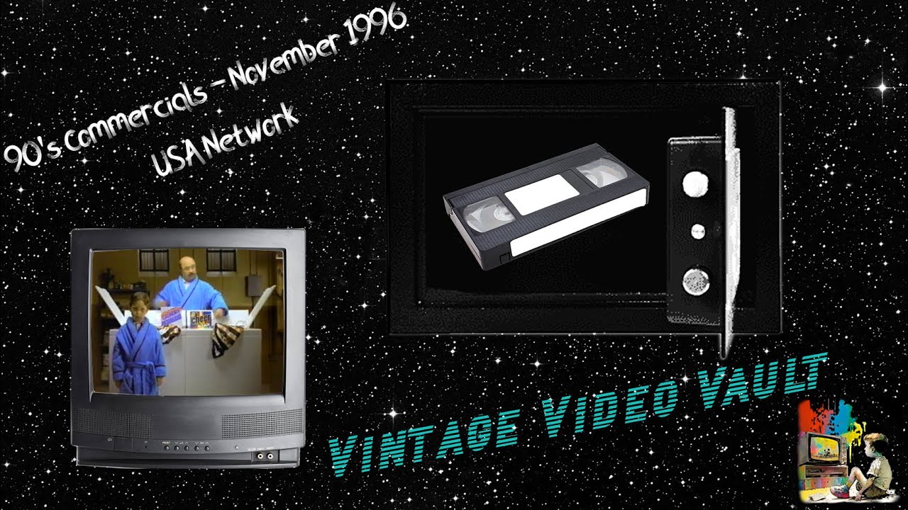 90's Commercials - November 1996 USA Network