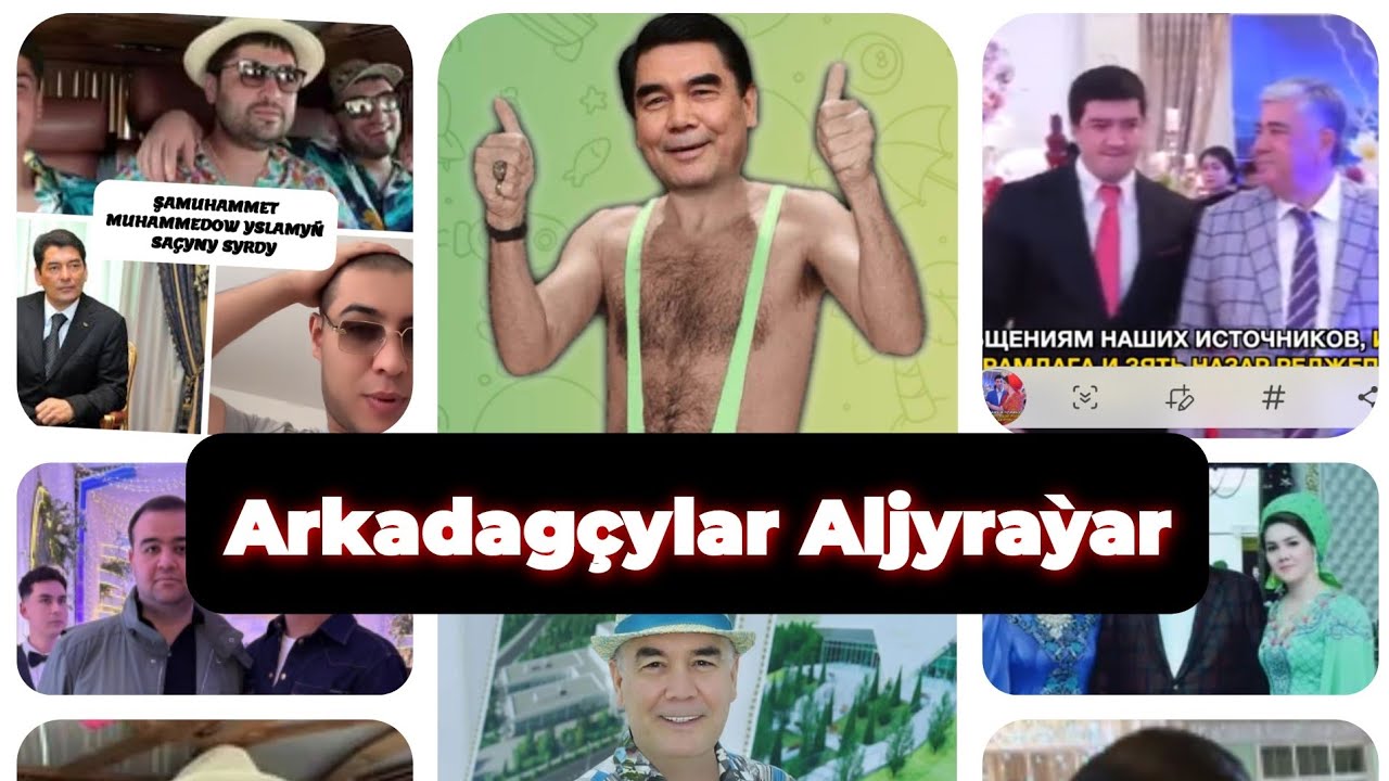 Arkadaglarny goramak yegenlere  we şaykalaryna galdy😄.Efirime syrtlanlar çozdy.