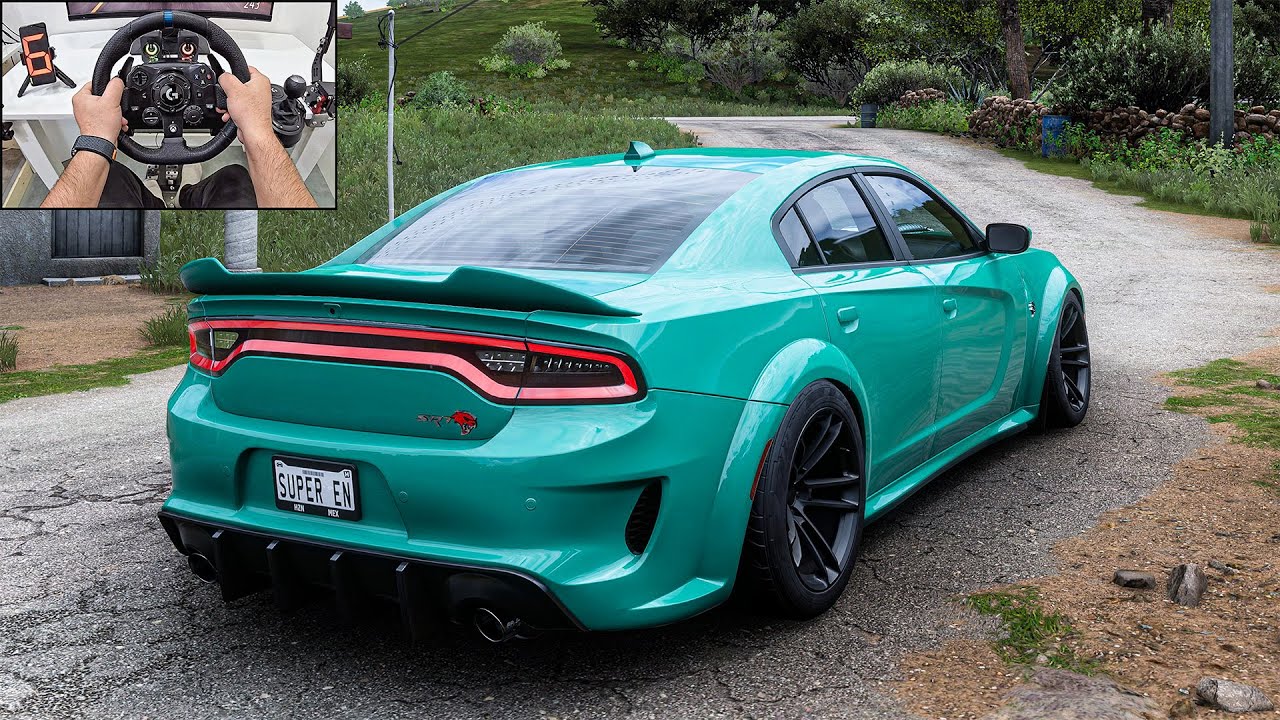 1000HP Dodge Charger Hellcat Redeye - Forza Horizon 5 | Logitech G923 Steering Wheel
