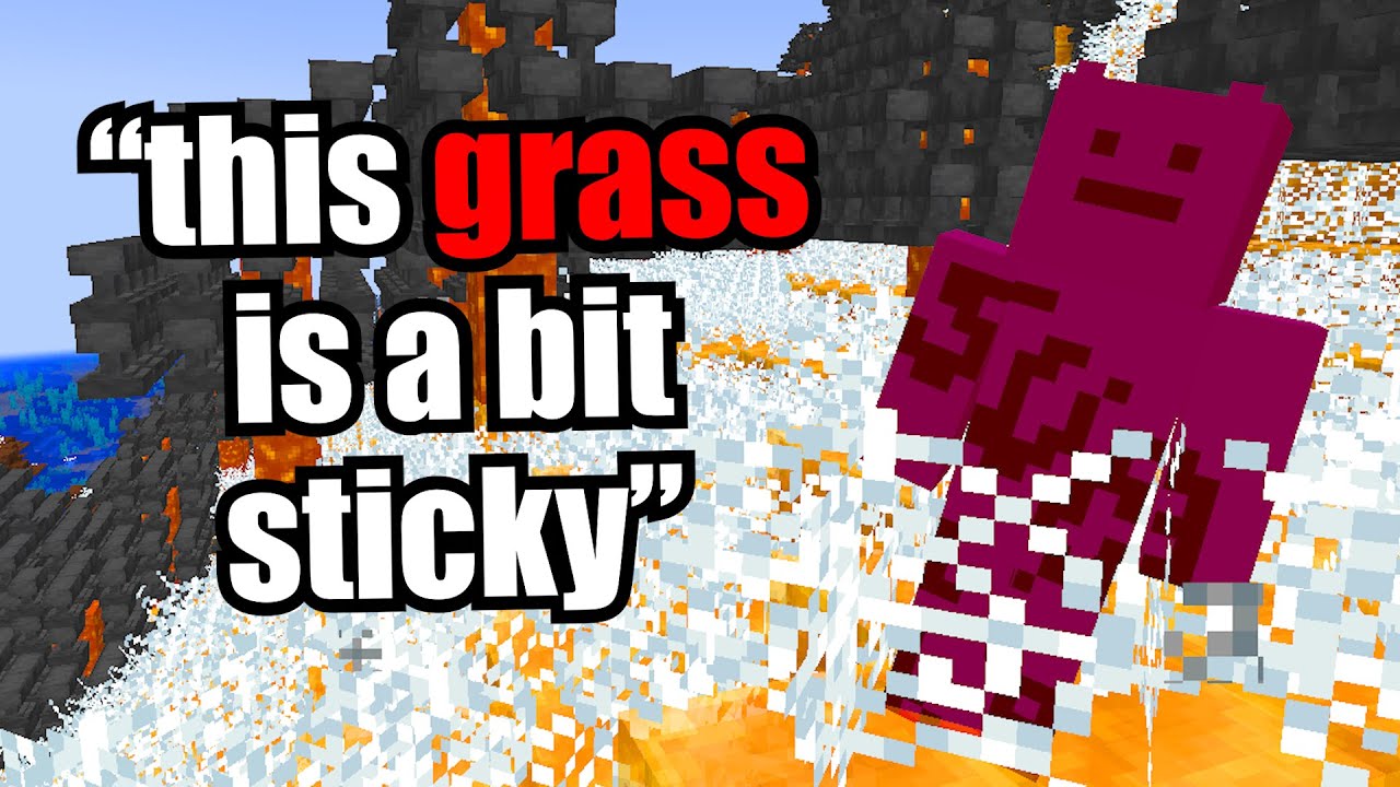 Minecraft, but if I say block it turns ANNOYING...