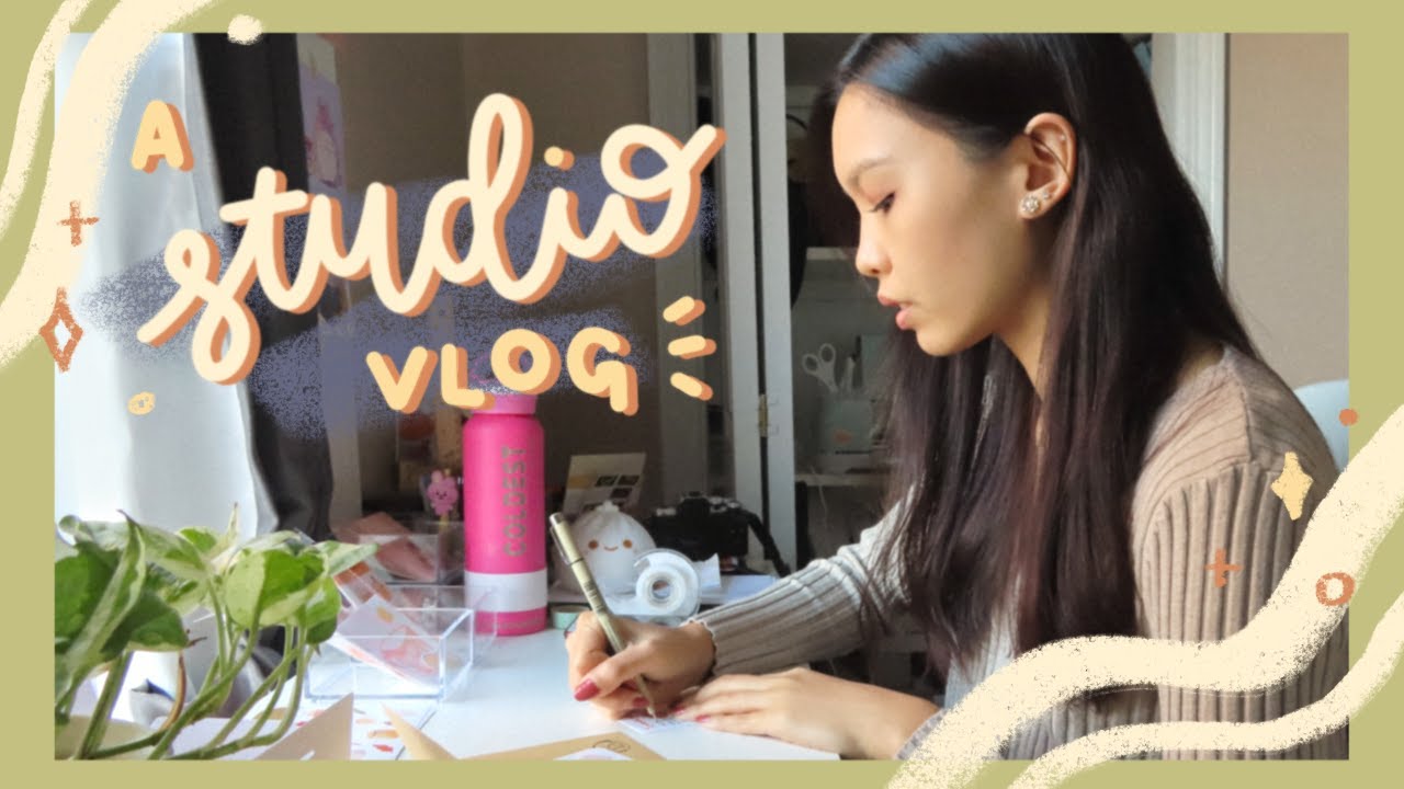 STUDIO VLOG 09 🍁 packing orders (+ how I've been feeling)