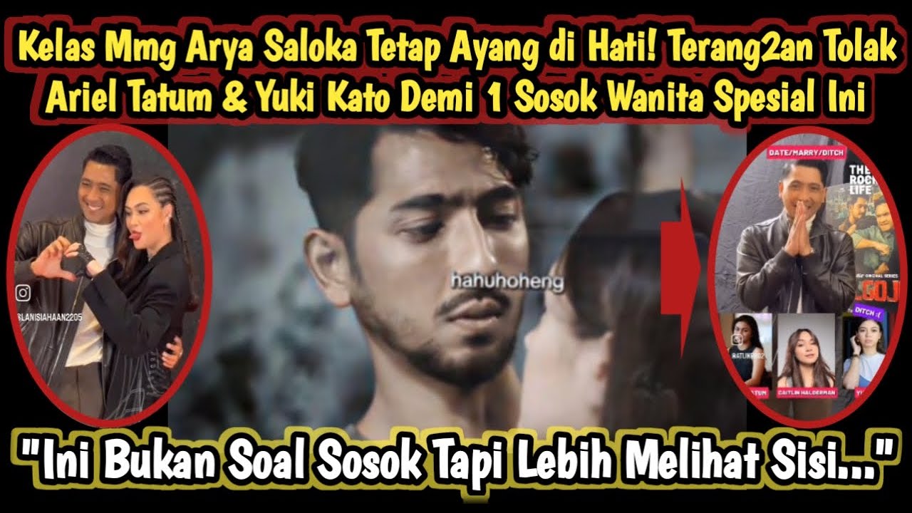 KELAS MMG Arya Saloka Tetap Ayang di Hati Ya! Terang2an Tolak Ariel & Yuki 7 Demi 1 Wanita Spesial