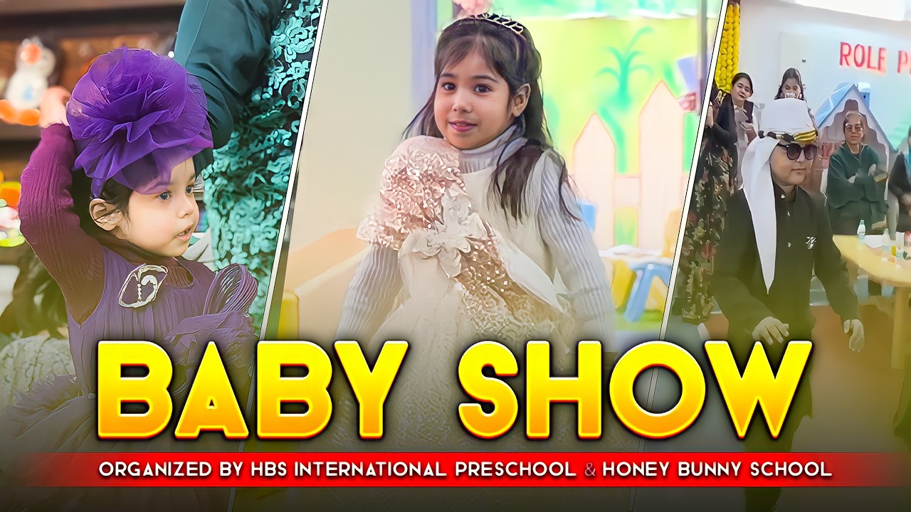 Cute Baby Show Ramp Walk 😍 |Baby Show by HBS