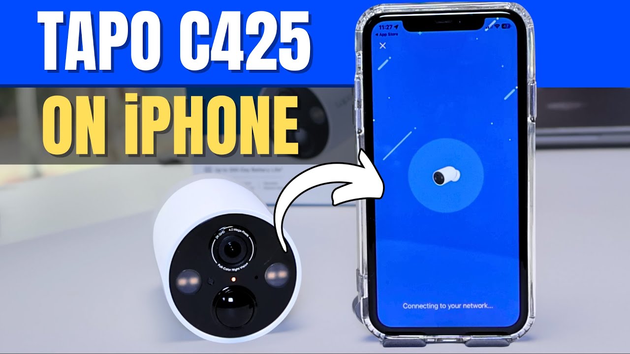 Tapo C425 на iPhone — Полное руководство по настройке