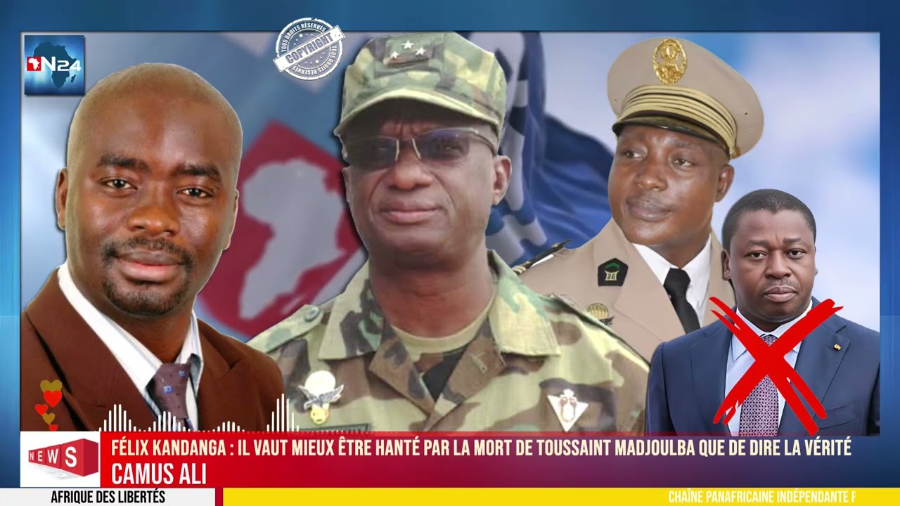 CAMUS ALI : FELIX KATANGA - Il vaut mieux être hanté par la mort de Madjoulba que de dire la vérité
