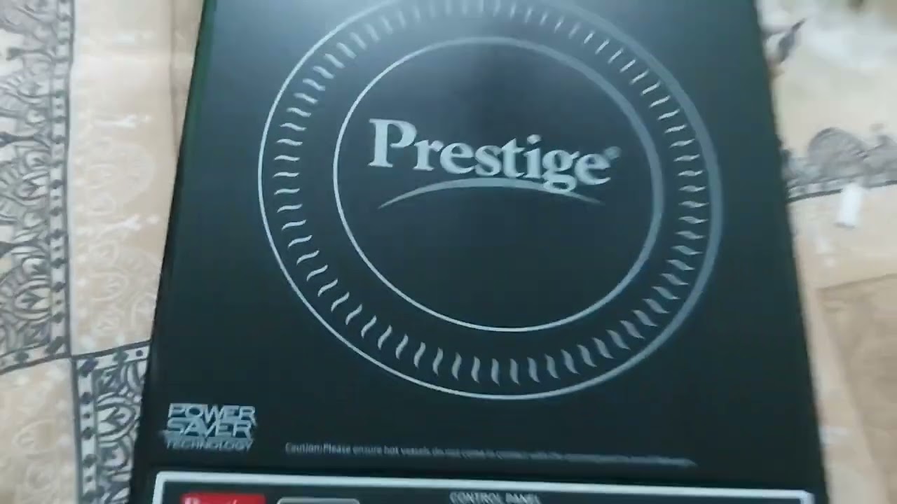 Prestige Black PIC 16.0 Plus Induction Cooktop 2000W Unboxing 