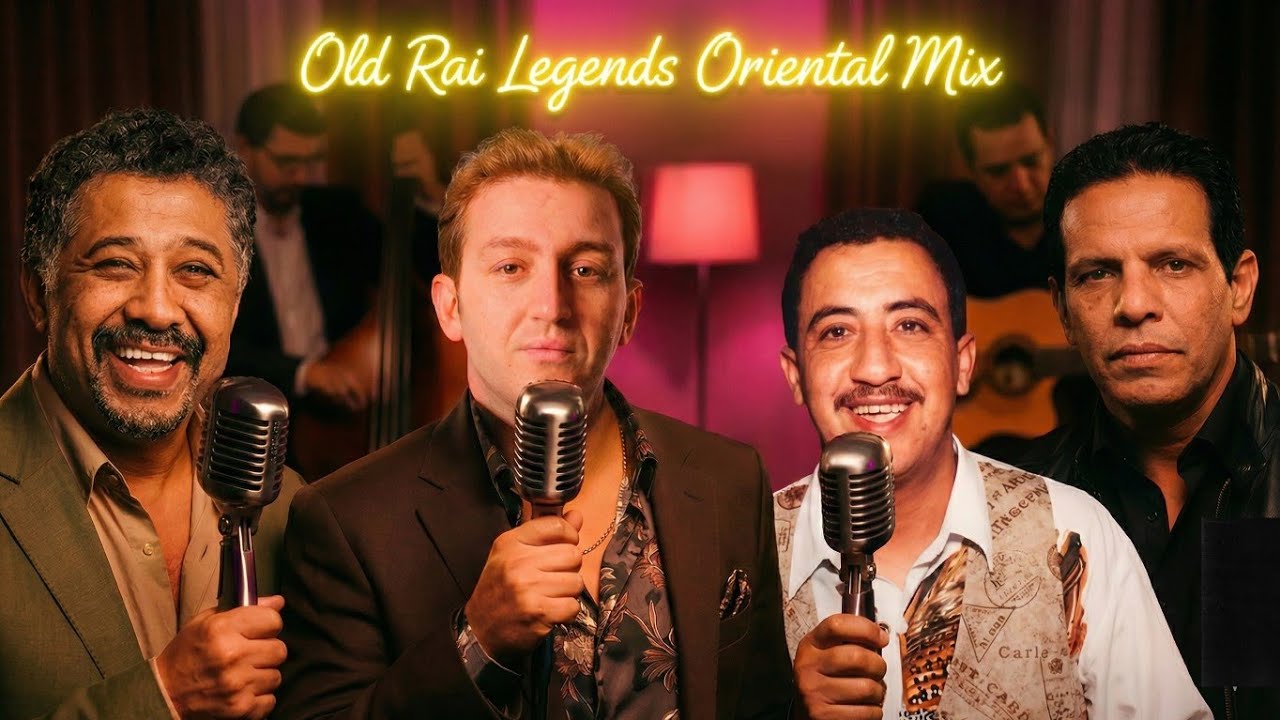Cheb Hasni x Amrou  x Khaled x Akil - Old Rai Sentimental | Jazz Version 60's RaiTimeless Mix