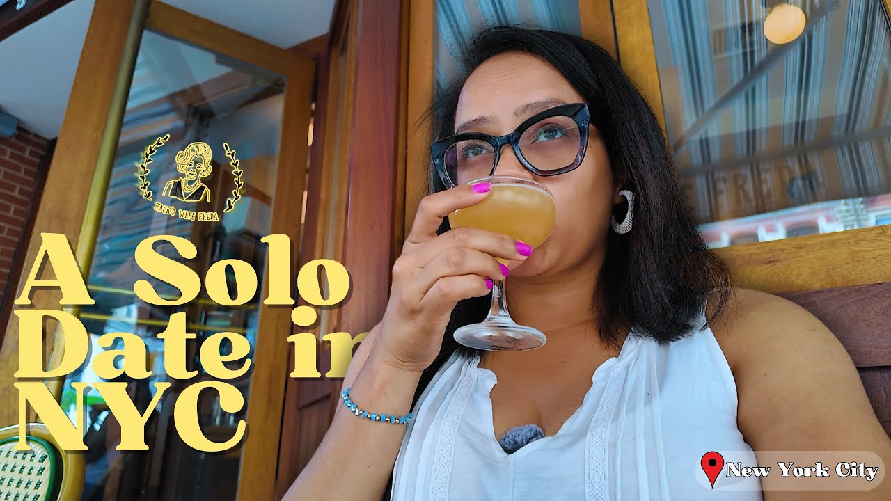 A Solo Date in New York City Having Brunch at Jack's Wife Freda | NYC Vlog