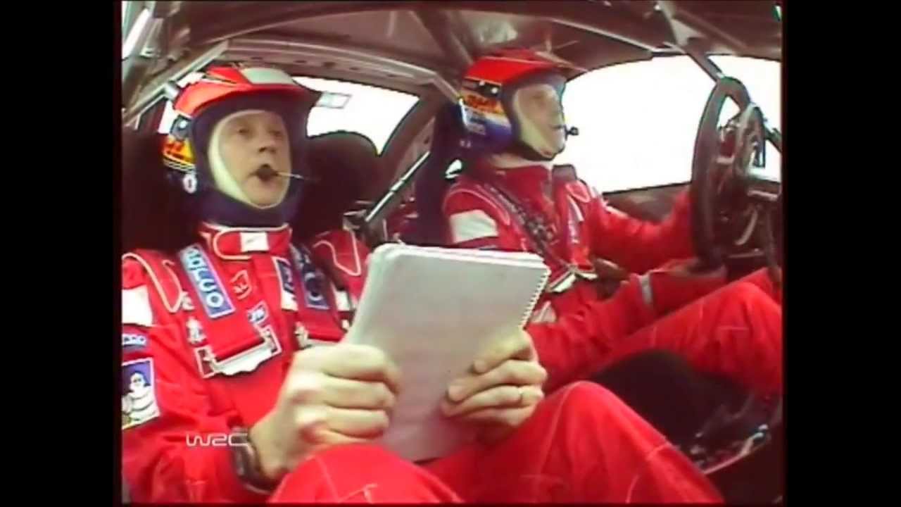 Marcus Grönholm Onboard - Rally Sweden 2004
