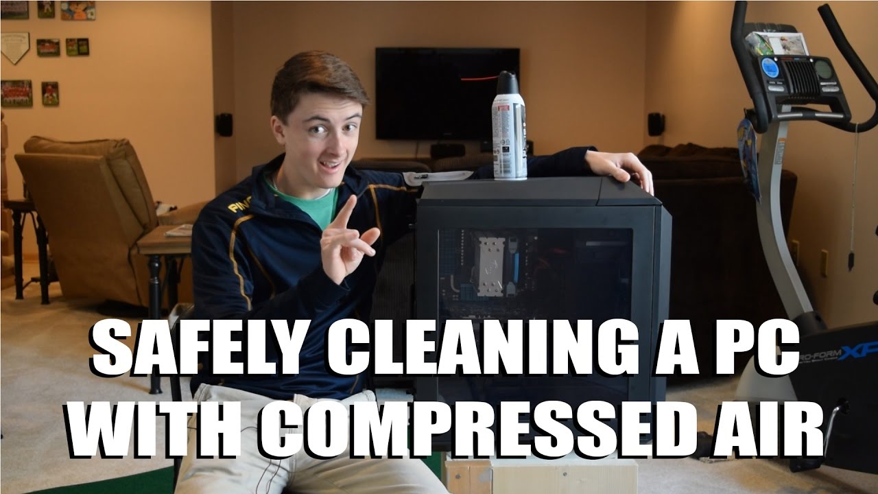 How to Safely Clean A PC Computer with Compressed Air Duster! (Best Method and Tips)