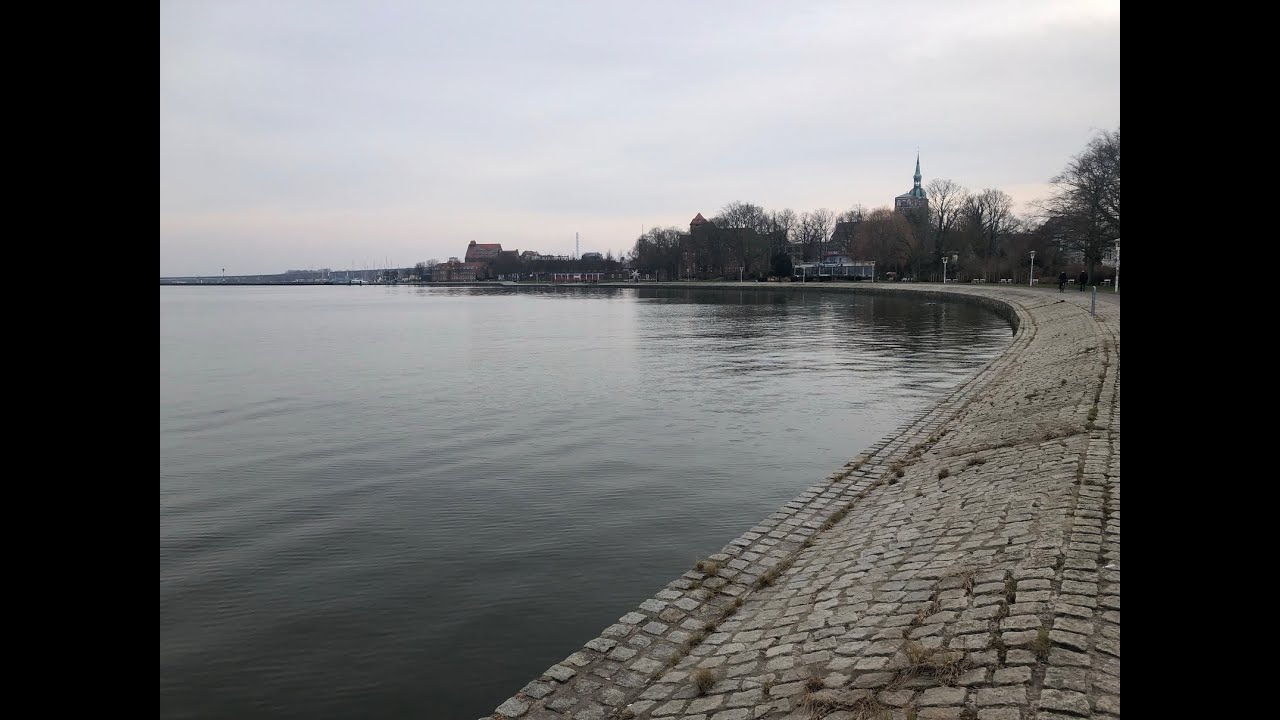 Stralsund am 30.01.2024 mit der DJI Mini 4 Pro in 4k