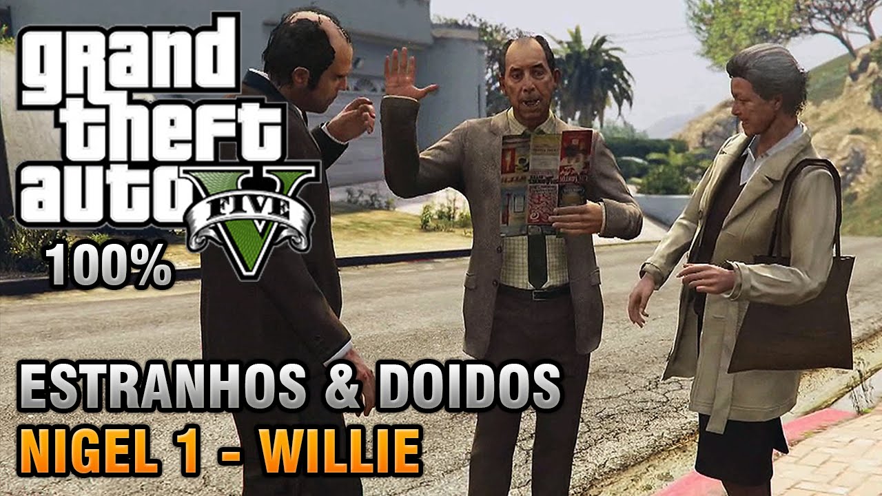 GTA V — Найджел и миссис Торнхилл — Странные и безумные — Воспоминания о Вайнвуде (100% прохожден...