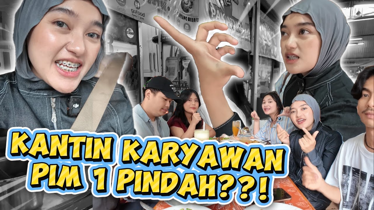 KOK JADI KESINI ??! MAKAN SIANG DI KANTIN PERTOK !!!