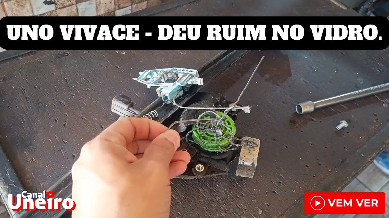 UNO VIVACE - DEU RUIM NO ELEVADOR DO VIDRO ELÉTRICO. 