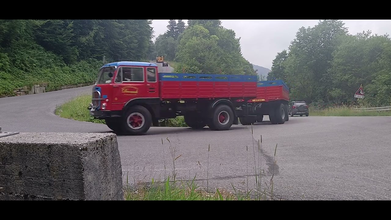 La strada per Prato Nevoso- Mondovi e Motori 2025 Raduno Camion Storici. Part 1