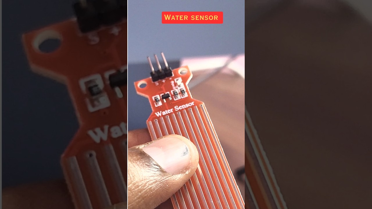 #Shorts -How Water level sensor look like? Arduino projects | Arduino sensors | Sensors| Motors