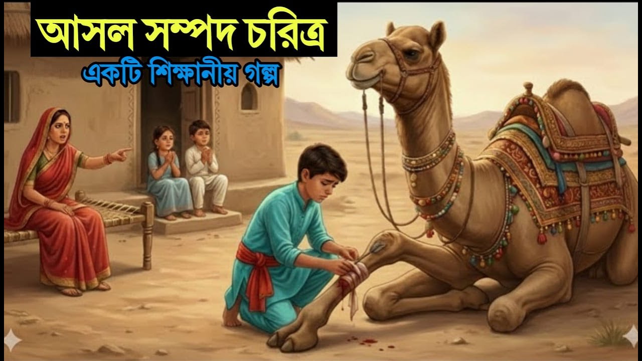 মরুভূমির তপ্ত বালুতে লুকিয়ে থাকা সততার এক বিরল ইতিহাস , বৃদ্ধ কাসিমের অনুপ্রেরণামূলক গল্প ..