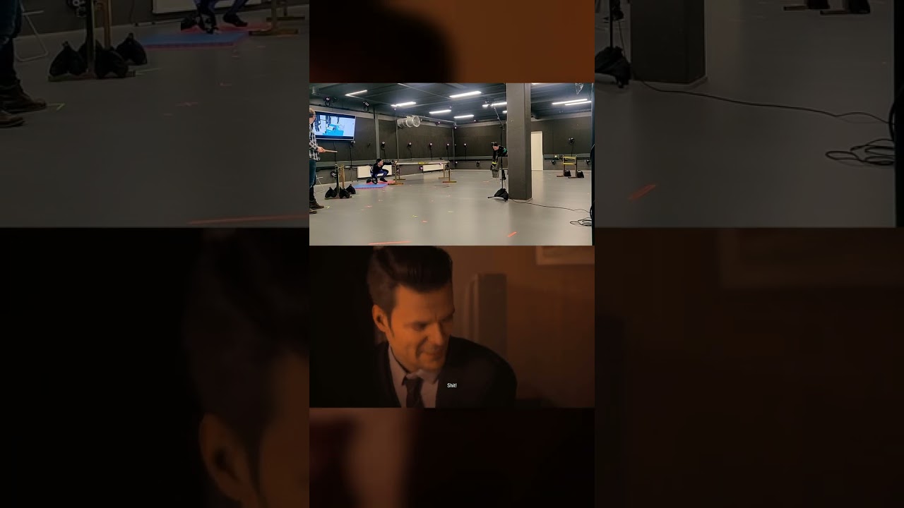 See how Ilkka Villi and Sam Lake brought this scene to life in Alan Wake 2 #gaming