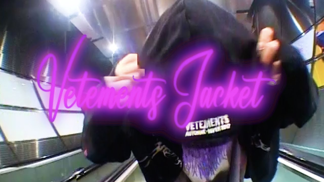 SiNNER MOON - vetements jacket[Official Music Video](dir. @richtheloner)