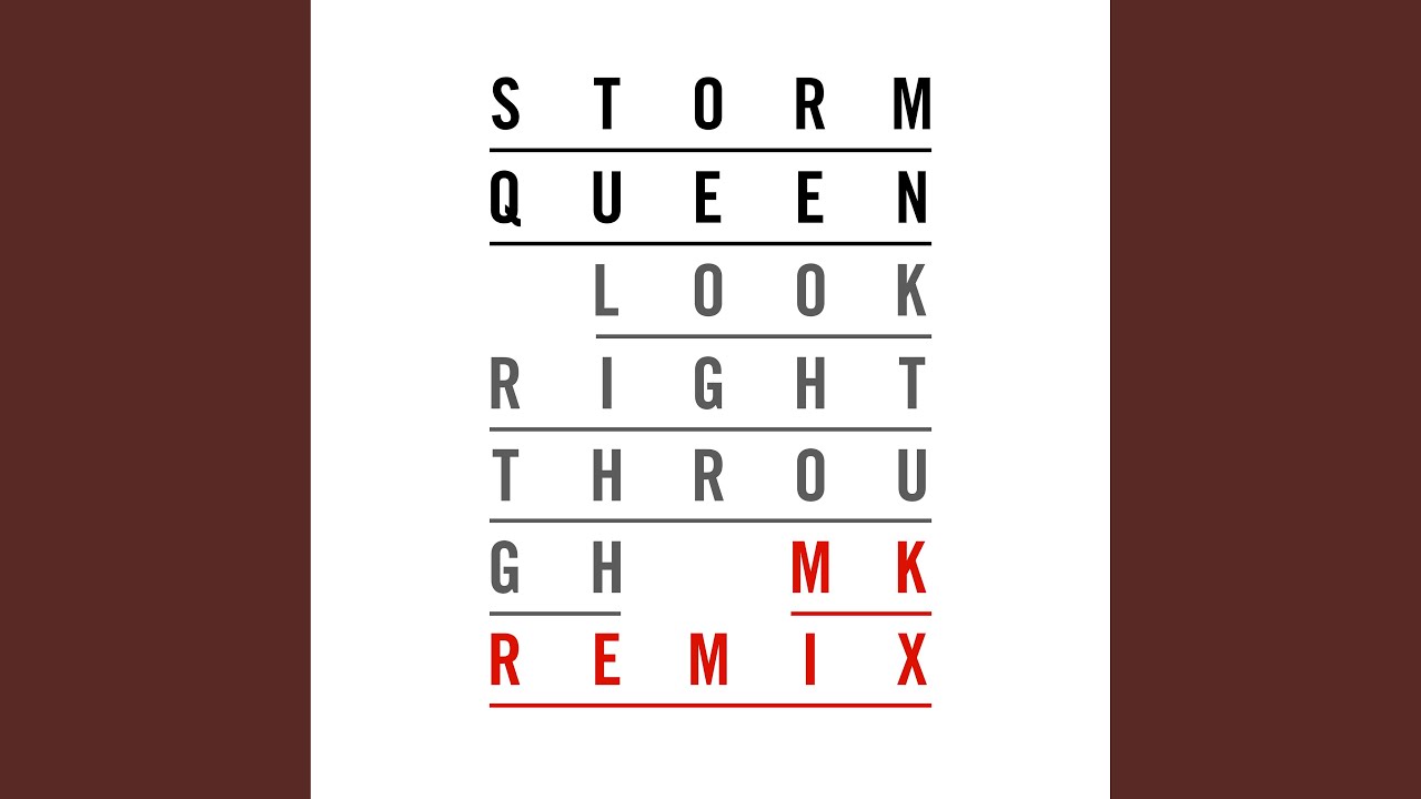 Look Right Through (MK Vocal Edit)
