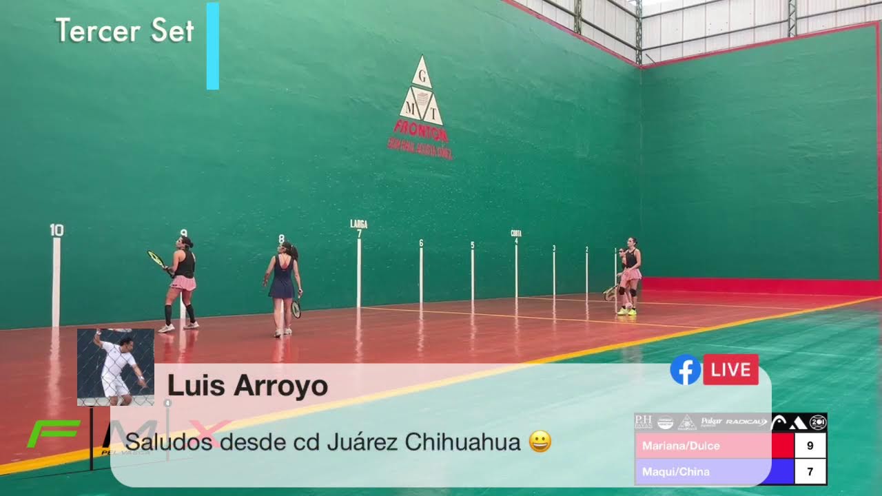 Tercer set  Femenil
