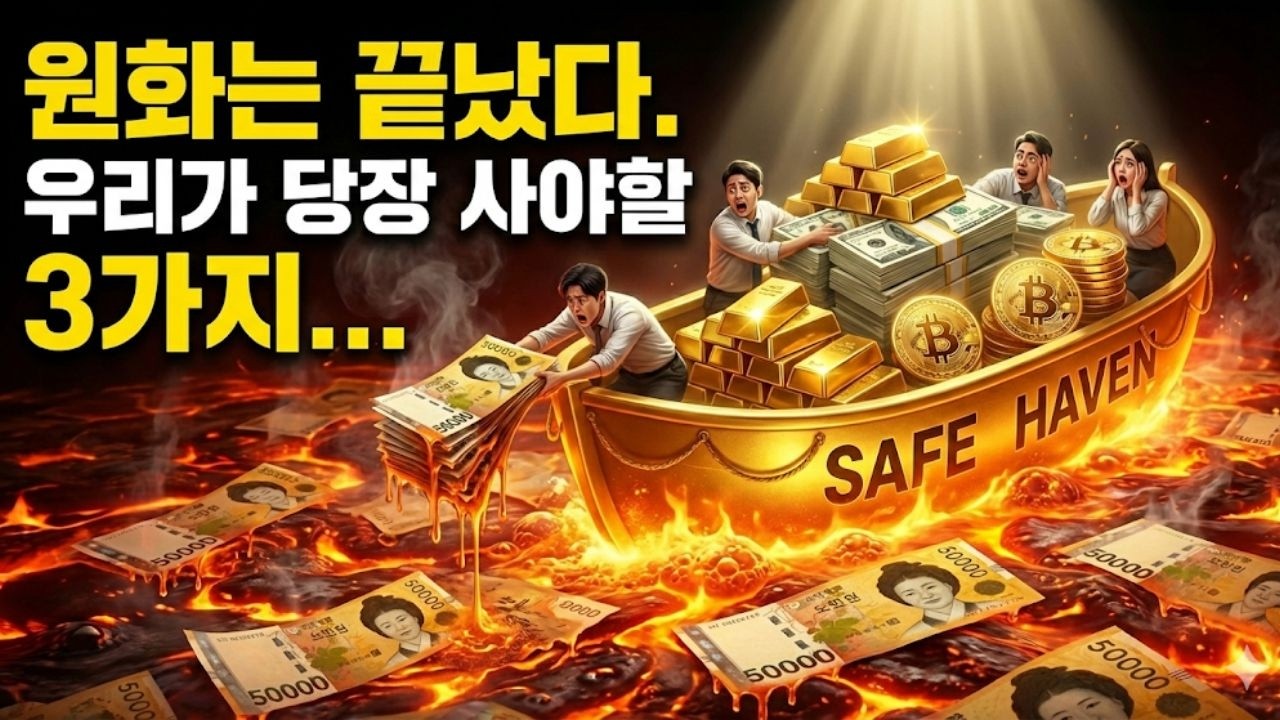 2026년 2월, 제2의 IMF 터지나? 원화 가치 '0'원 되기 전 사야 할 불멸의 자산 TOP 3