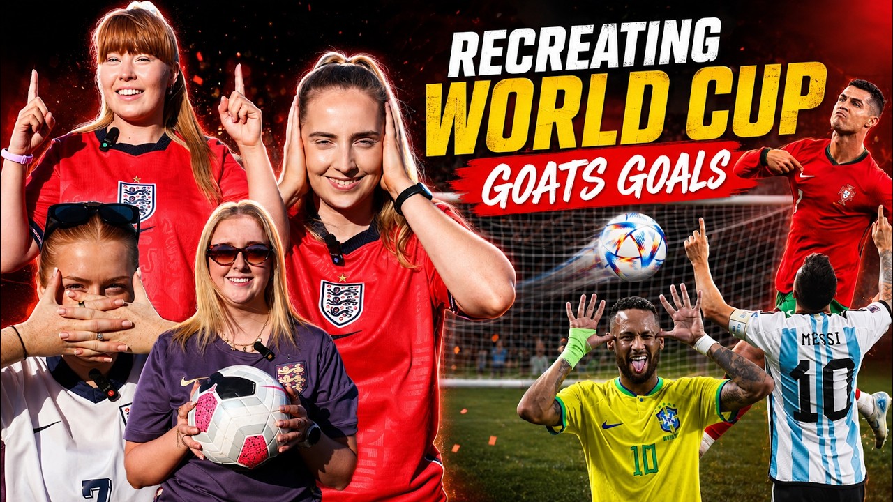 WE RECREATED WORLD CUP GOALS FROM THE GOATS!! | World Cup Football Challenge