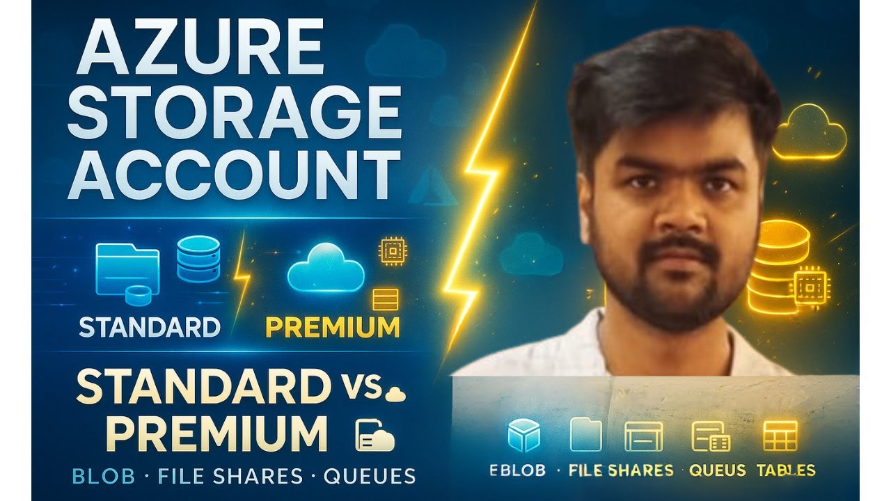 Azure Storage Account Explained | Types of Storage & Storage Objects in Hindi