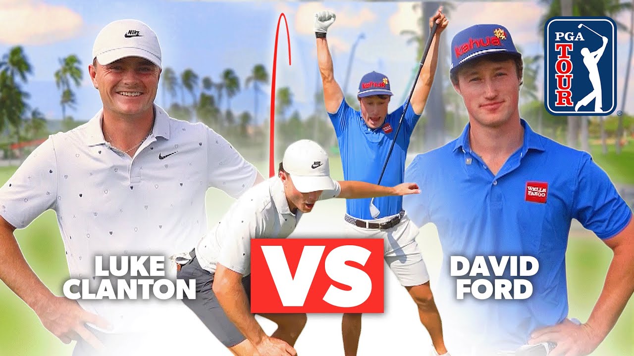 Hit The Number Challenge with PGA TOUR rising stars