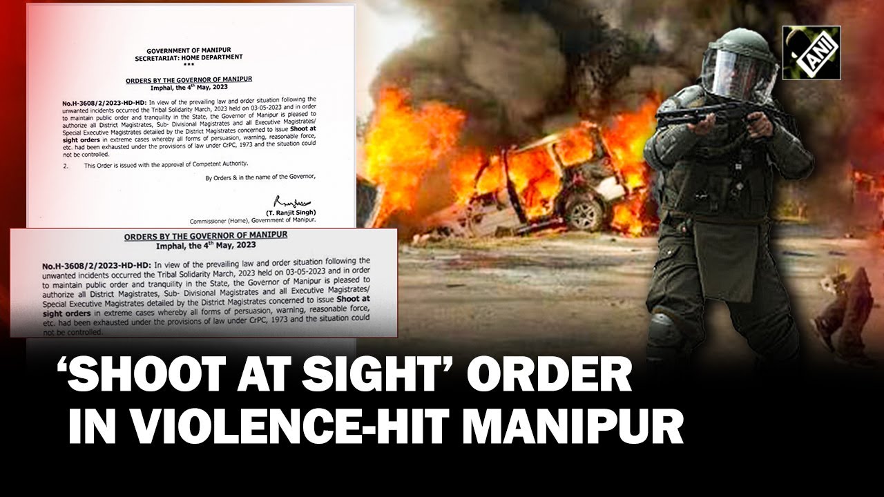 &lsquo;Shoot at sight&rsquo;: Manipur Governor authorises DMs, SDMs to issue orders in extreme cases