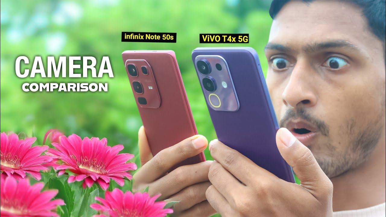 infinix Note 50s vs Vivo T4x Camera Comparison - Which is the best camera phone?