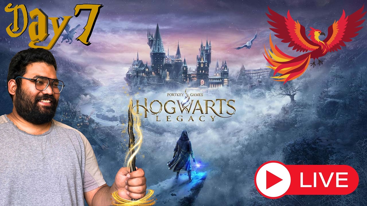 Hogwarts Legacy Live day 7 🔥 | Becoming the Most Powerful Wizard 🪄 | Hindi Gameplay