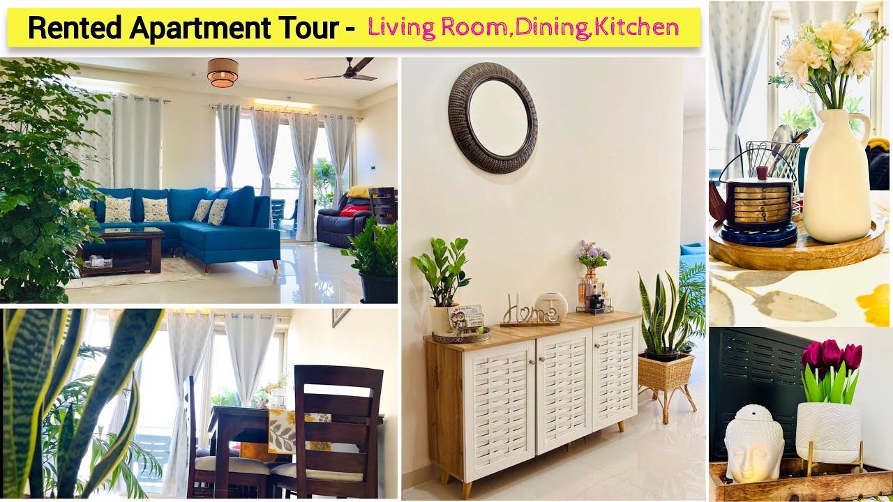 EXTREME MAKEOVER OF MY RENTED APARTMENT-Budget Friendly | Home Tour -Decoration & Organisation ideas