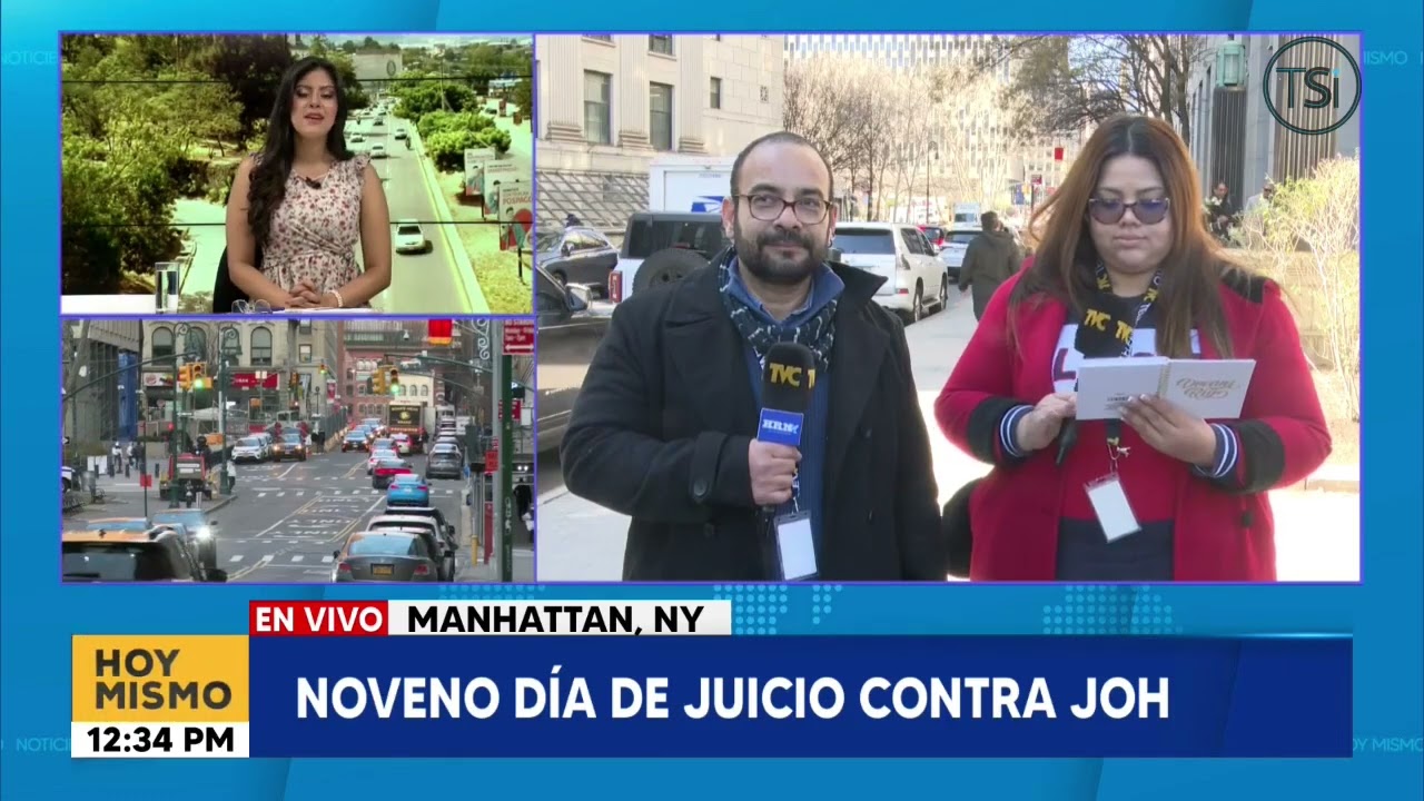 Resumen de la primera parte del noveno día del Juicio contra expresidente JOH en New York