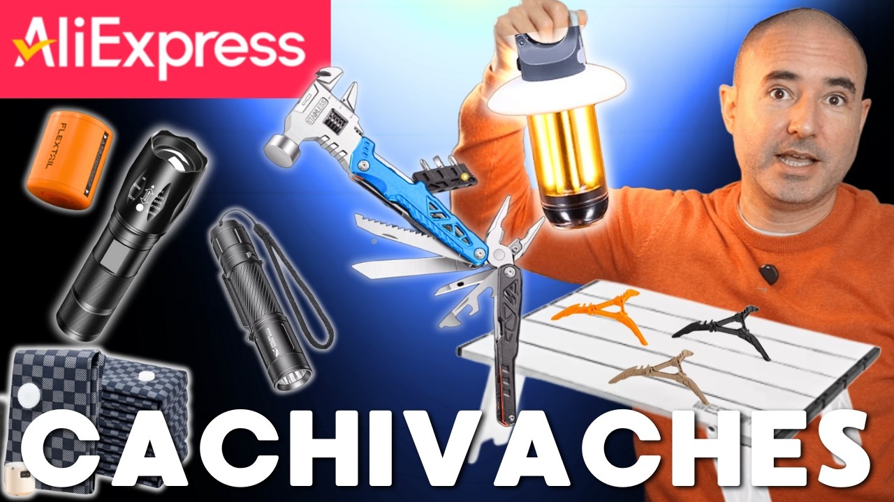 🎁ACCESORIOS de ALIEXPRESS para Camping y viajar en moto | Cachivaches de Aliexpress